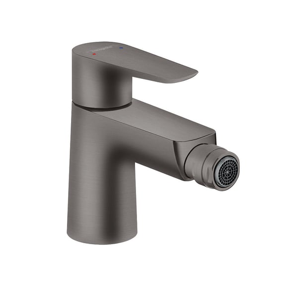 Hansgrohe Talis E bidetkraan met trekstang-afvoergarnituur zwart chroom geborsteld 71720340 3 Hansgrohe Talis E bidetkraan met trekstang-afvoergarnituur zwart chroom geborsteld 71720340 3