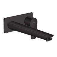 Hansgrohe Talis E eengreeps inbouw wastafelmengkraan met EcoSmart met altijd open afvoer mat-zwart 71734670 Hansgrohe Talis E eengreeps inbouw wastafelmengkraan met EcoSmart met altijd open afvoer mat-zwart 71734670