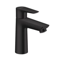 Hansgrohe Talis E wastafelkraan 110 met EcoSmart met trekstang-afvoergarnituur mat-zwart 71710670