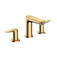 Hansgrohe Talis E wastafelkraan 150 met EcoSmart met trekstang-afvoergarnituur goud 71733990 Hansgrohe Talis E wastafelkraan 150 met EcoSmart met trekstang-afvoergarnituur goud 71733990