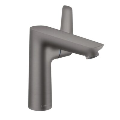 Hansgrohe Talis E wastafelkraan 150 met EcoSmart met trekstang-afvoergarnituur zwart chroom geborsteld 71754340 4 Hansgrohe Talis E wastafelkraan 150 met EcoSmart met trekstang-afvoergarnituur zwart chroom geborsteld 71754340 4