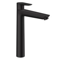 Hansgrohe Talis E wastafelkraan 240 met verhoogde kraanlichaam met EcoSmart mat-zwart 71717670 Hansgrohe Talis E wastafelkraan 240 met verhoogde kraanlichaam met EcoSmart mat-zwart 71717670