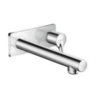 Hansgrohe Talis S eengreeps inbouw wastafelmengkraan met EcoSmart met altijd open afvoer chroom 72111000 Hansgrohe Talis S eengreeps inbouw wastafelmengkraan met EcoSmart met altijd open afvoer chroom 72111000