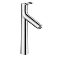 Hansgrohe Talis S wastafelkraan 190 met verhoogde kraanlichaam met EcoSmart met trekstang-afvoergarnituur chroom 72031000