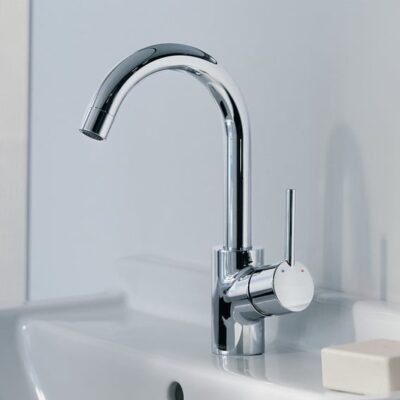 Hansgrohe Talis S wastafelkraan met EcoSmart met trekstang-afvoergarnituur chroom 32070000 5 Hansgrohe Talis S wastafelkraan met EcoSmart met trekstang-afvoergarnituur chroom 32070000 5
