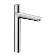 Hansgrohe Talis Select E wastafelkraan 240 met verhoogde kraanlichaam met EcoSmart chroom 71753000
