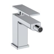 Hansgrohe Tecturis E bidetkraan met trekstang-afvoergarnituur chroom 73200000