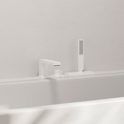 Hansgrohe Tecturis E eenhendel inbouw badrandkraan mat-wit 73443700 8