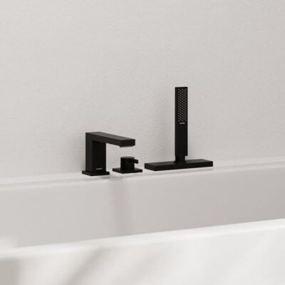 Hansgrohe Tecturis E eenhendel inbouw badrandkraan mat-zwart 73443670 8