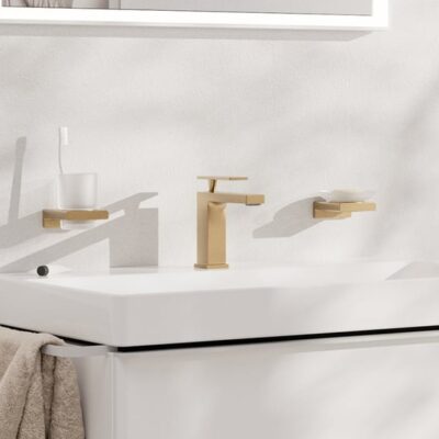 Hansgrohe Tecturis E wastafelkraan 110 CoolStart met EcoSmart brons geborsteld 73012140 6