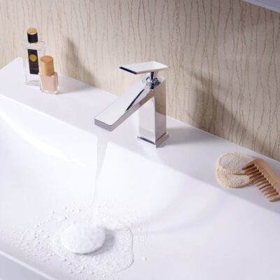 Hansgrohe Tecturis E wastafelkraan 110 CoolStart met EcoSmart chroom 73012000 6 Hansgrohe Tecturis E wastafelkraan 110 CoolStart met EcoSmart chroom 73012000 6
