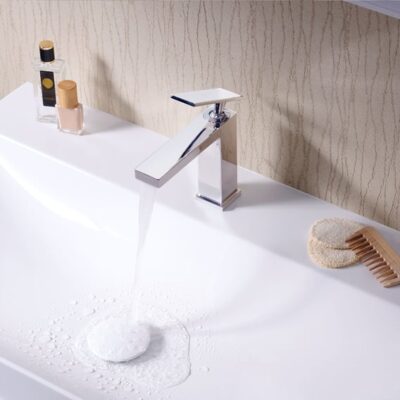 Hansgrohe Tecturis E wastafelkraan 110 met EcoSmart chroom 73011000 7 Hansgrohe Tecturis E wastafelkraan 110 met EcoSmart chroom 73011000 7