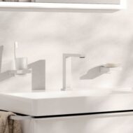 Hansgrohe Tecturis E wastafelkraan 150 CoolStart met EcoSmart met altijd open afvoer mat-wit 73053700 Hansgrohe Tecturis E wastafelkraan 150 CoolStart met EcoSmart met altijd open afvoer mat-wit 73053700