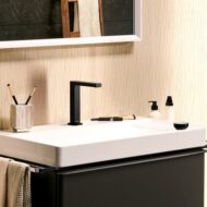 Hansgrohe Tecturis E wastafelkraan 150 CoolStart met EcoSmart met altijd open afvoer mat-zwart 73053670 Hansgrohe Tecturis E wastafelkraan 150 CoolStart met EcoSmart met altijd open afvoer mat-zwart 73053670