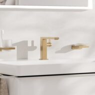 Hansgrohe Tecturis E wastafelkraan 150 Fine CoolStart met EcoSmart brons geborsteld 73041140