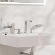 Hansgrohe Tecturis E wastafelkraan 150 met EcoSmart met afsluitbare afvoerplug push open chroom 73030000