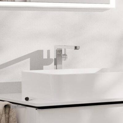 Hansgrohe Tecturis E wastafelkraan 240 Fine CoolStart met EcoSmart chroom 73072000 7 Hansgrohe Tecturis E wastafelkraan 240 Fine CoolStart met EcoSmart chroom 73072000 7