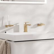 Hansgrohe Tecturis E wastafelkraan 80 CoolStart met EcoSmart brons geborsteld 73001140