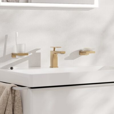 Hansgrohe Tecturis E wastafelkraan 80 CoolStart met EcoSmart brons geborsteld 73001140 5