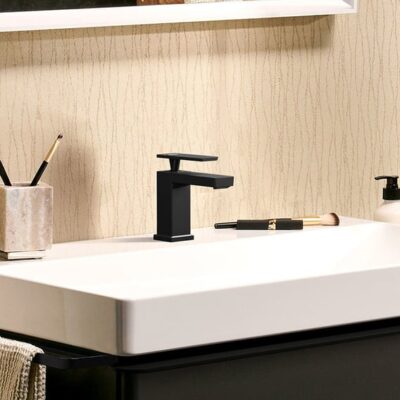 Hansgrohe Tecturis E wastafelkraan 80 CoolStart met EcoSmart mat-zwart 73001670 5