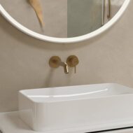 Hansgrohe Tecturis S eengreeps inbouw wastafelmengkraan met EcoSmart met altijd open afvoer brons geborsteld 73350140 Hansgrohe Tecturis S eengreeps inbouw wastafelmengkraan met EcoSmart met altijd open afvoer brons geborsteld 73350140