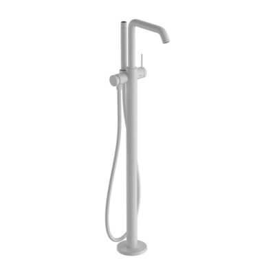 Hansgrohe Tecturis S eengreeps vrijstaande badmengkraan mat-wit 73440700 6