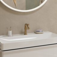 Hansgrohe Tecturis S wastafelkraan 110 Fine CoolStart met EcoSmart brons geborsteld 73321140