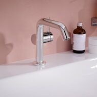 Hansgrohe Tecturis S wastafelkraan 110 Fine CoolStart met EcoSmart met afsluitbare afvoerplug push open chroom 73320000 Hansgrohe Tecturis S wastafelkraan 110 Fine CoolStart met EcoSmart met afsluitbare afvoerplug push open chroom 73320000