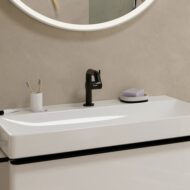 Hansgrohe Tecturis S wastafelkraan 110 Fine CoolStart met EcoSmart met trekstang-afvoergarnituur mat-zwart 73323670