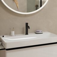 Hansgrohe Tecturis S wastafelkraan 110 met EcoSmart mat-zwart 73311670 Hansgrohe Tecturis S wastafelkraan 110 met EcoSmart mat-zwart 73311670