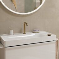 Hansgrohe Tecturis S wastafelkraan 150 CoolStart met EcoSmart met altijd open afvoer brons geborsteld 73353140 Hansgrohe Tecturis S wastafelkraan 150 CoolStart met EcoSmart met altijd open afvoer brons geborsteld 73353140