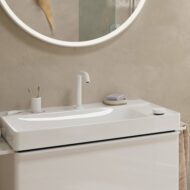 Hansgrohe Tecturis S wastafelkraan 150 CoolStart met EcoSmart met altijd open afvoer mat-wit 73353700 Hansgrohe Tecturis S wastafelkraan 150 CoolStart met EcoSmart met altijd open afvoer mat-wit 73353700