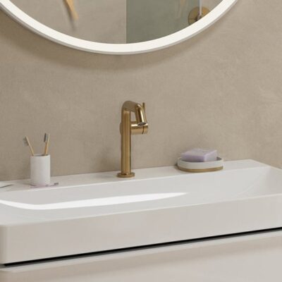 Hansgrohe Tecturis S wastafelkraan 150 Fine CoolStart met EcoSmart brons geborsteld 73341140 7