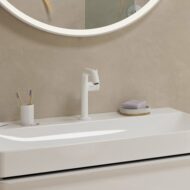 Hansgrohe Tecturis S wastafelkraan 150 Fine CoolStart met EcoSmart mat-wit 73341700