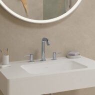 Hansgrohe Tecturis S wastafelkraan 150 met EcoSmart met afsluitbare afvoerplug push open chroom 73330000 46