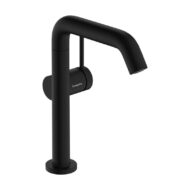 Hansgrohe Tecturis S wastafelkraan 210 Fine CoolStart met verhoogde kraanlichaam met EcoSmart met afsluitbare afvoerplug push open mat-zwart 73360670 Hansgrohe Tecturis S wastafelkraan 210 Fine CoolStart met verhoogde kraanlichaam met EcoSmart met afsluitbare afvoerplug push open mat-zwart 73360670