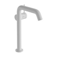 Hansgrohe Tecturis S wastafelkraan 240 Fine CoolStart met verhoogde kraanlichaam met EcoSmart met afsluitbare afvoerplug push open mat-wit 73370700 Hansgrohe Tecturis S wastafelkraan 240 Fine CoolStart met verhoogde kraanlichaam met EcoSmart met afsluitbare afvoerplug push open mat-wit 73370700