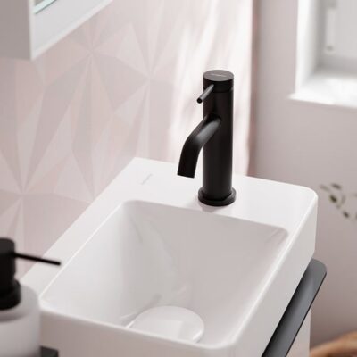 Hansgrohe Tecturis S wastafelkraan 80 met EcoSmart mat-zwart 73313670 7