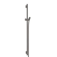 Hansgrohe Unica douchestang 1008 mm zwart chroom geborsteld 28631340 Hansgrohe Unica douchestang 1008 mm zwart chroom geborsteld 28631340