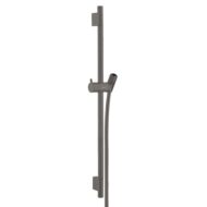 Hansgrohe Unica douchestang 718 mm zwart chroom geborsteld 28632340