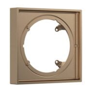 Hansgrohe Verlengrozet E voor iBox universal 2 vierkant verlenging 22 mm brons geborsteld 13617140