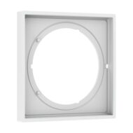 Hansgrohe Verlengrozet E voor iBox universal 2 vierkant verlenging 5 mm mat-wit 13612700