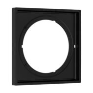 Hansgrohe Verlengrozet E voor iBox universeel 2 vierkant verlenging 5 mm mat-zwart 13612670