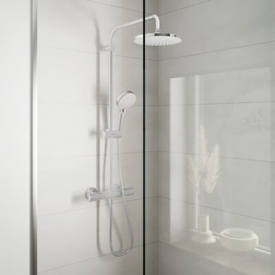 Hansgrohe Vernis Blend thermostatische opbouw regendoucheset met EcoSmart Ø205 mm chroom 26089000 13