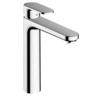 Hansgrohe Vernis Blend wastafelkraan 190 met verhoogde kraanlichaam met EcoSmart met trekstang-afvoergarnituur chroom 71552000 Hansgrohe Vernis Blend wastafelkraan 190 met verhoogde kraanlichaam met EcoSmart met trekstang-afvoergarnituur chroom 71552000