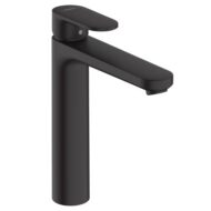 Hansgrohe Vernis Blend wastafelkraan 190 met verhoogde kraanlichaam met EcoSmart met trekstang-afvoergarnituur mat-zwart 71552670 Hansgrohe Vernis Blend wastafelkraan 190 met verhoogde kraanlichaam met EcoSmart met trekstang-afvoergarnituur mat-zwart 71552670