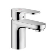 Hansgrohe Vernis Blend wastafelkraan 70 CoolStart met EcoSmart met trekstang-afvoergarnituur chroom 71584000 Hansgrohe Vernis Blend wastafelkraan 70 CoolStart met EcoSmart met trekstang-afvoergarnituur chroom 71584000