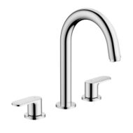 Hansgrohe Vernis Blend wastafelkraan met EcoSmart met trekstang-afvoergarnituur chroom 71553000 Hansgrohe Vernis Blend wastafelkraan met EcoSmart met trekstang-afvoergarnituur chroom 71553000