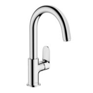 Hansgrohe Vernis Blend wastafelkraan met EcoSmart met trekstang-afvoergarnituur chroom 71554000 Hansgrohe Vernis Blend wastafelkraan met EcoSmart met trekstang-afvoergarnituur chroom 71554000