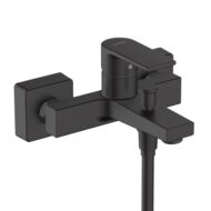 Hansgrohe Vernis Shape eengreeps opbouw badmengkraan 2 verbruikers mat-zwart 71450670